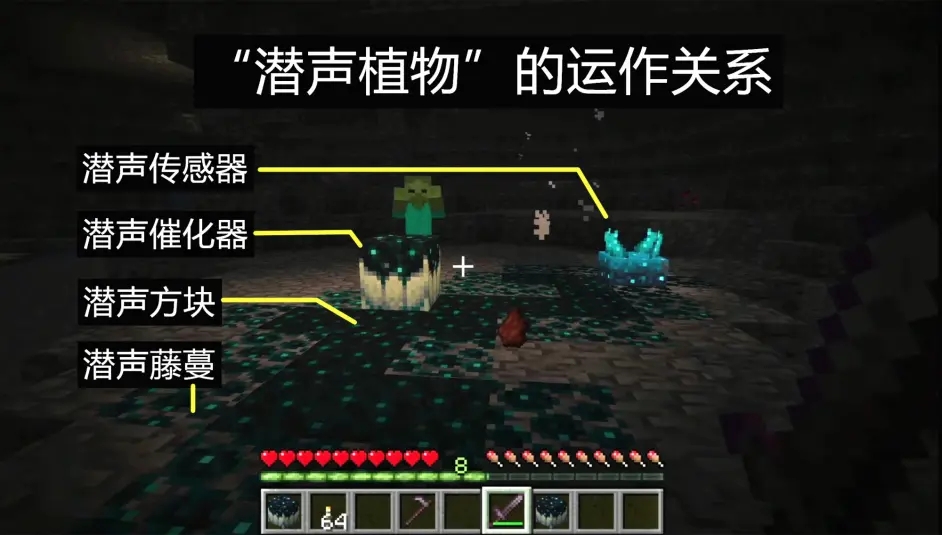 我的世界1.19潜声植物运作机制分析