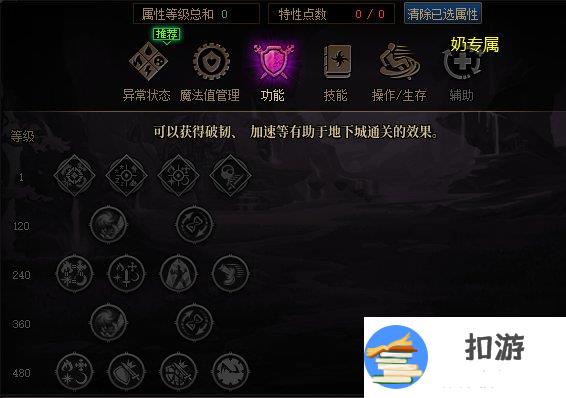 dnf装备特性洗点方法 天赋怎么洗点